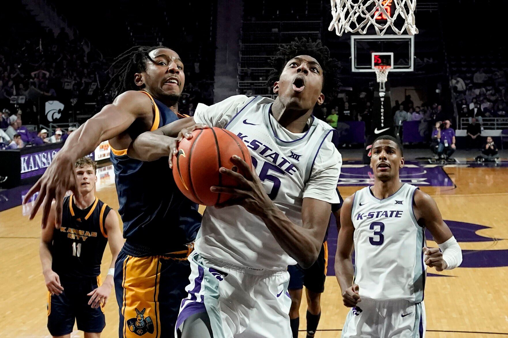 APTOPIX Kansas City Kansas St Basketball